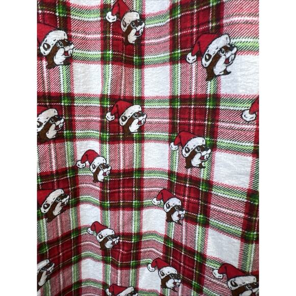 Buc-ee's Christmas Cotton Flannel Pajama Lounge Pants mens women XXL Pockets 2X - Picture 2 of 8